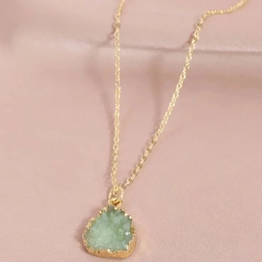 ANTHROPOLOGIE – gold-tone necklace and ring bundle - NWOT - Picture 2 of 4